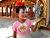 Bagan: child in Shwe Zigon pagoda