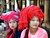 Lago Inle:donne PaO con il volto spalmato con l’impasto di thanaka