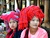 Inle lake: PaO female with thanaka mixture on their faces